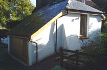 Conversion of a cob barn near Tiverton