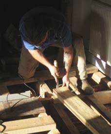 replacing floor joists